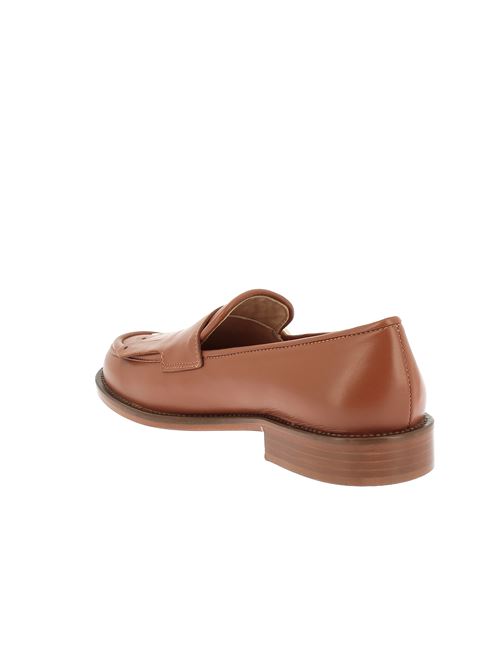 mocassino da donna in pelle cuoio LUCA GROSSI | H485MX